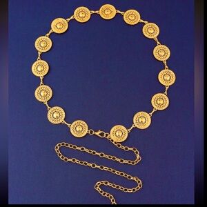 Vintage Gold Boho Chain Belt NEW 🏷️